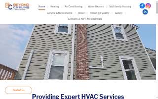 Beyond Cooling LLC website