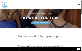 Blue Lotus Physical Therapy and Wellness website