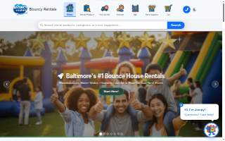 Bouncy Rentals LLC. website