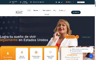Canto Legal - Immigration Attorneys website