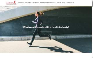 Canton Chiropractic and Physical Therapy website