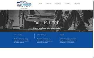 Eastwood Body Shop website
