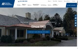 Fick Bros. Roofing & Exterior Remodeling Company website