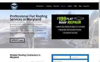 Flat Roof Company website