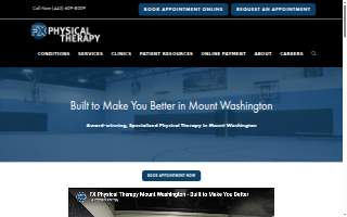 FX Physical Therapy - Mount Washington website
