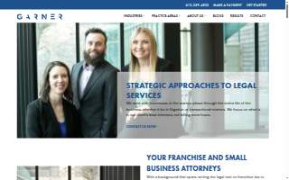 Garner Legal, LLC website