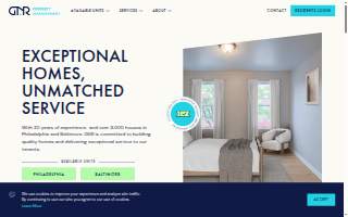 GNR Property Management website