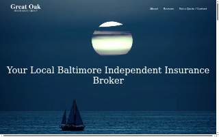 Great Oak Insurance Group website