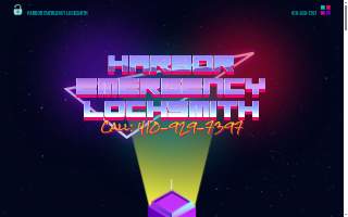 Harbor Emergency Locksmith website
