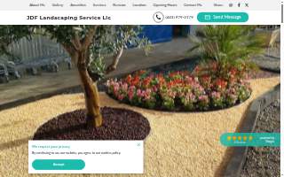 JDF Landscaping Service LLC website
