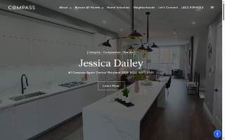 Jessica Dailey, Realtor - Metro Baltimore & Bolton Hill Real Estate | Compass website
