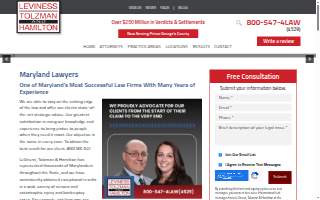 LeViness, Tolzman & Hamilton, P.A. website