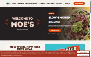 Moe's Southwest Grill of Baltimore website