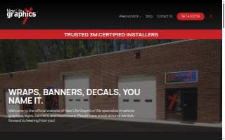 New Life Graphics of Baltimore website