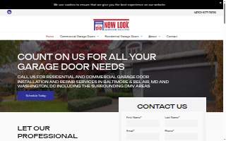 New Look Garage Doors of Baltimore website
