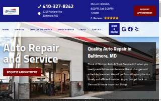 Olympic Auto & Truck Service LLC website