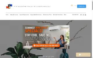 Paramount Heating & Air Conditioning LLC website