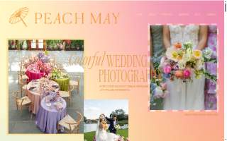 Peach May Photography of Baltimore website