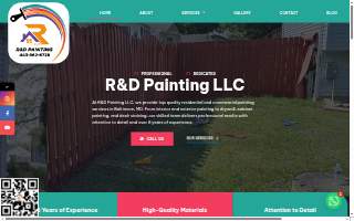 R&D Painting LLC website