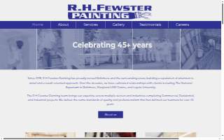 R H Fewster Painting Co Inc website