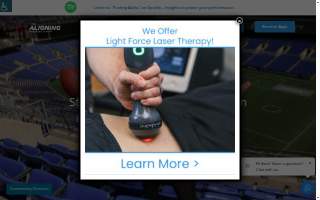 The Aligning Wellness Center - Chiropractor in Catonsville MD website