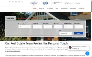 The Commodari Group of eXp Realty website