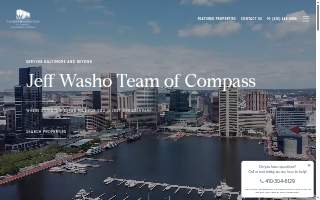 The Jeff Washo Team of Compass website