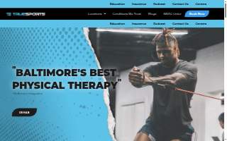 True Sports Physical Therapy Fells website