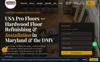 USA Pro Floors LLC of Baltimore website