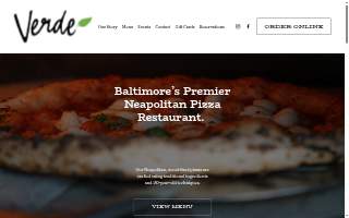Verde website