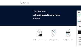 Atkinson Law of Bel Air website