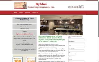 Byblos Home Improvement Inc. website