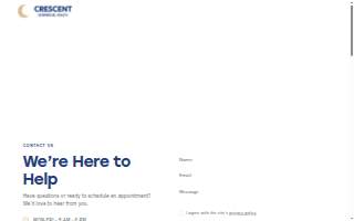 Crescent Behavioral Health Clinic,LLC website