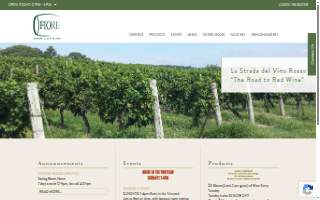 Fiore Winery & Distillery website