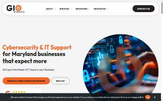 GIO Technologies website