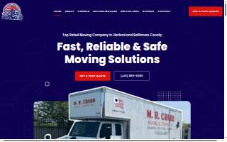 M.R. Crabb Moving and Storage website