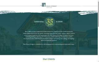 Main St. Design website