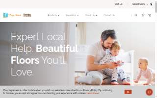 Top Notch Flooring America of White Marsh website