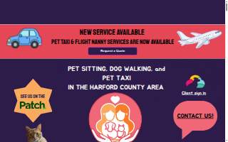 Two Moms Pet Care website