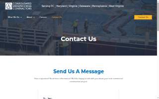 Consolidated Waterproofing website