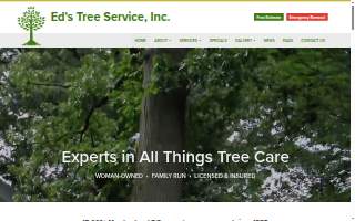 Ed's Tree Service of Beltsville website