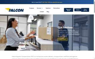 Falcon Express Transportation, Inc. website