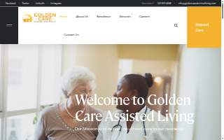 Golden Care Assisted Living of Calverton website