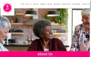 Harmony Rose Senior Care Living website