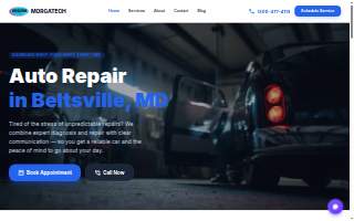 Morgatech Auto Repair website