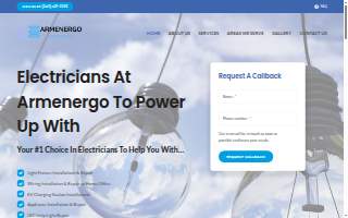 Armenergo Electrician website