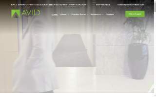 Avid Law Firm, LLC of Bethesda website