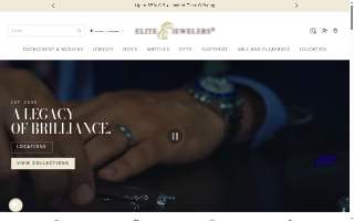 Elite Jewelers website