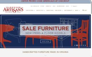 Hardwood Artisans website