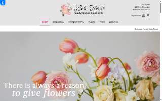 Lulu Florist website